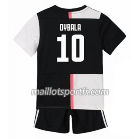 Maillot de Foot Juventus Paulo Dybala 10 Enfant Domicile 2019/20